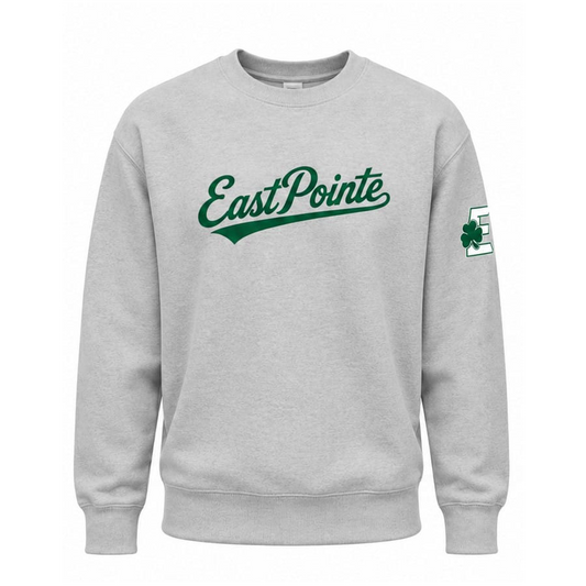 Eastpointe Shamrocks Premium Embroidered Crew