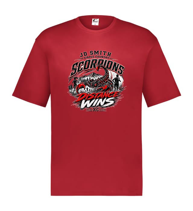 JD Smith Scorpions Distance Wins Performance T-Shirt