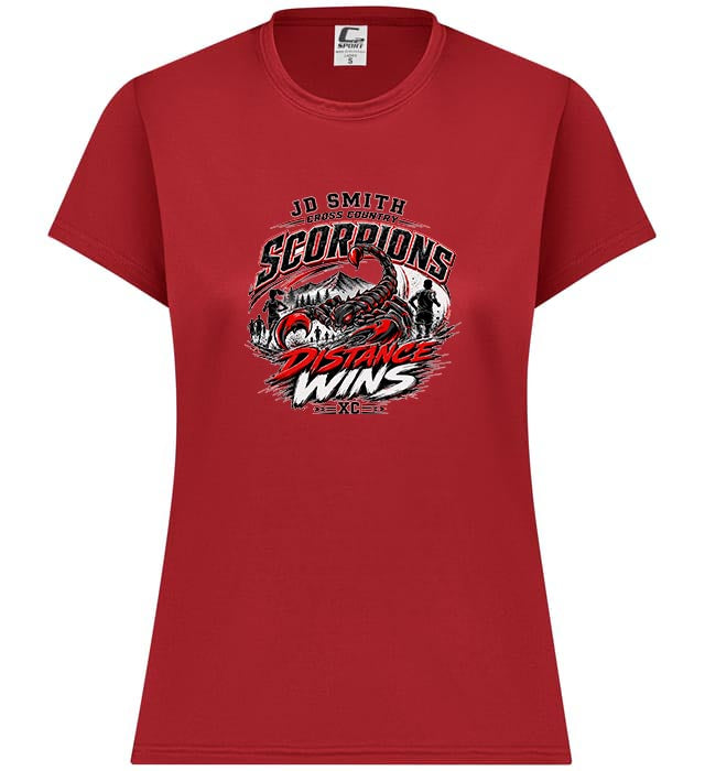 JD Smith Scorpions Distance Wins Performance T-Shirt