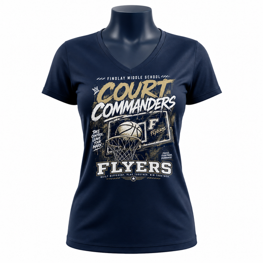 Court Commanders Performance Tee