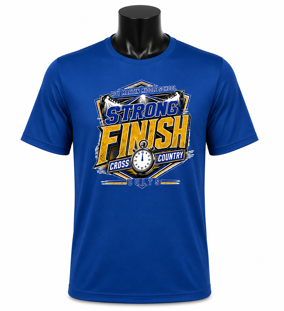 Roy Martin Strong Finish Performance Tee