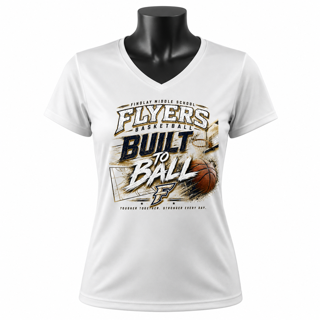 Findlay Flyers "Built to Ball" Performance Tee