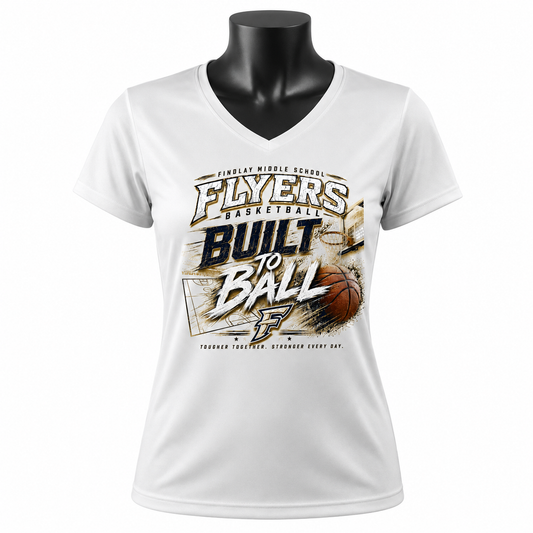 Findlay Flyers "Built to Ball" Performance Tee