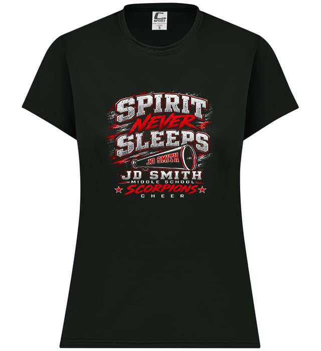 JD Smith Spirit Never Sleeps Performance T-Shirt