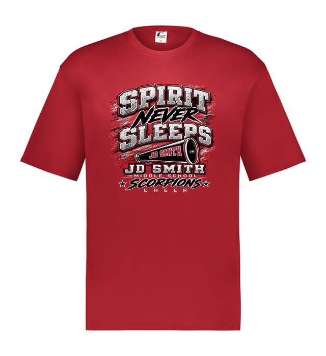 JD Smith Spirit Never Sleeps Performance T-Shirt