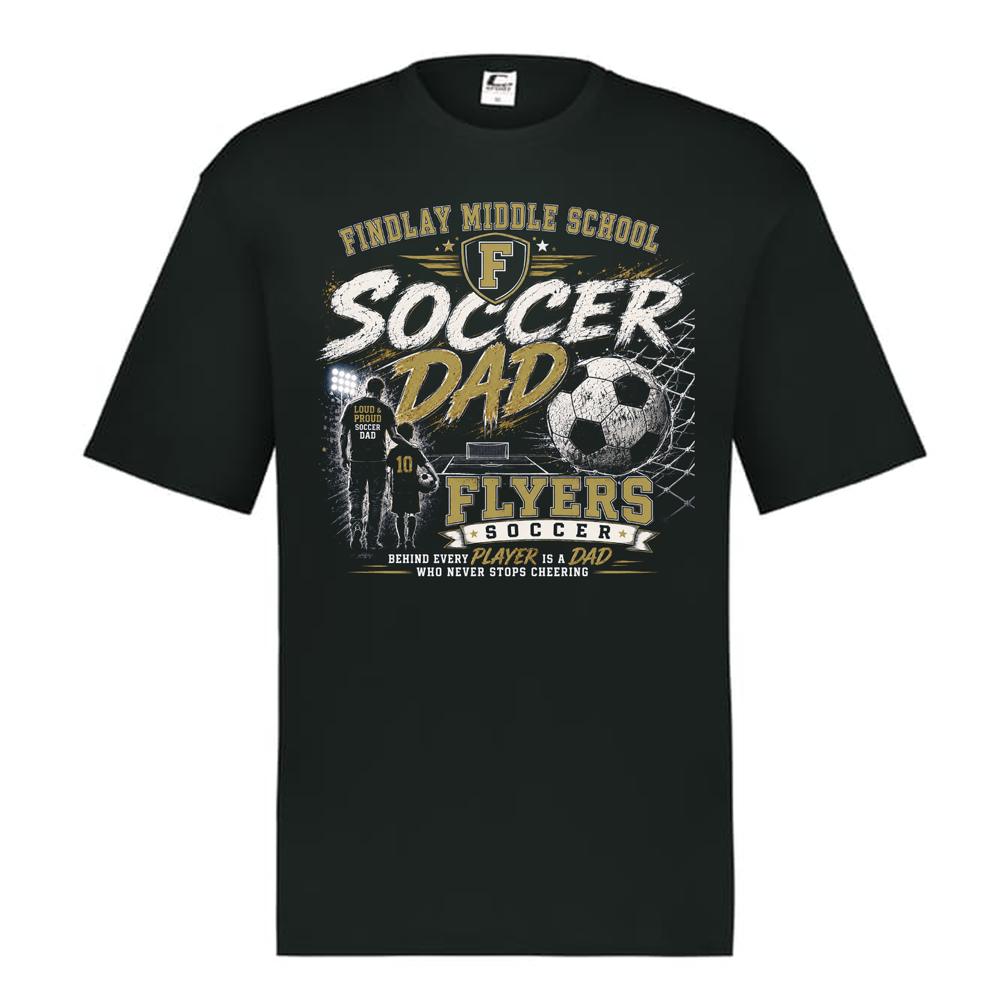 Findlay Soccer Dad Performance Tee