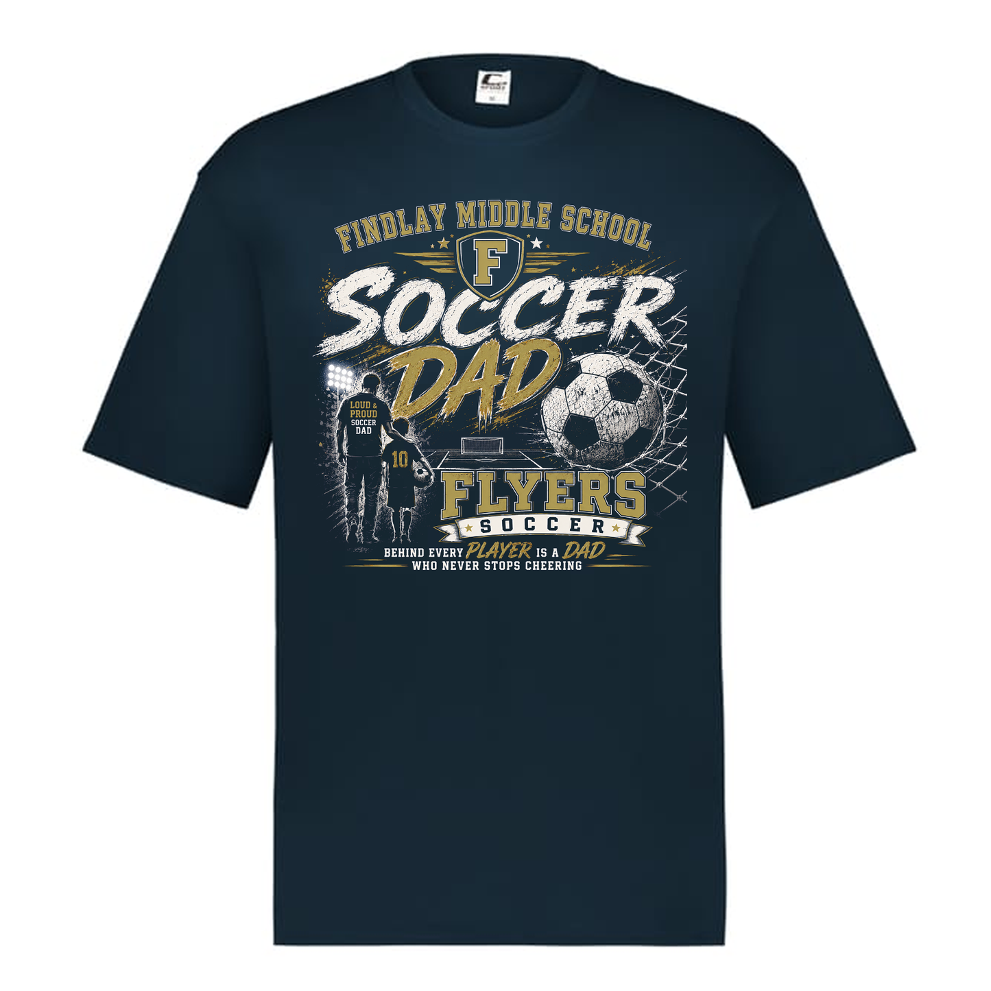 Findlay Soccer Dad Performance Tee