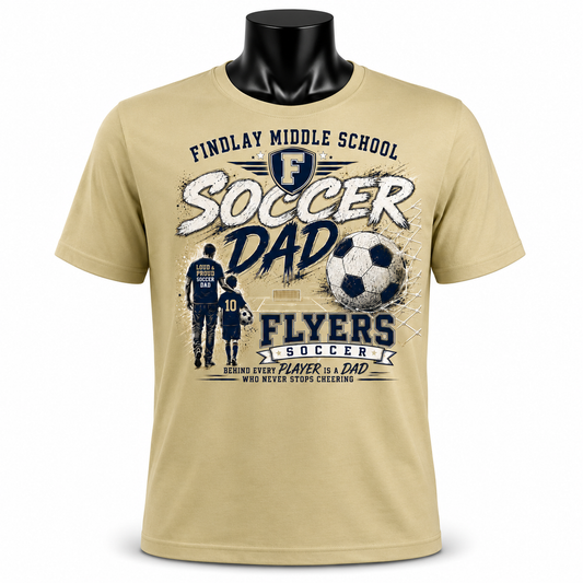 Findlay Soccer Dad Performance Tee