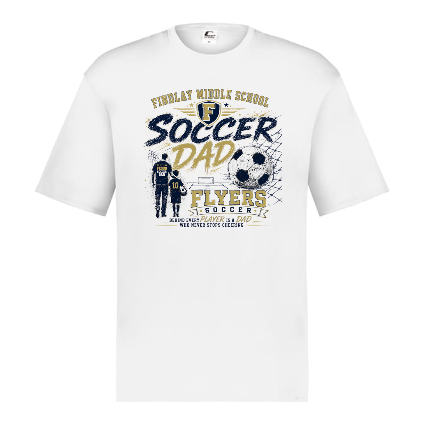 Findlay Soccer Dad Performance Tee
