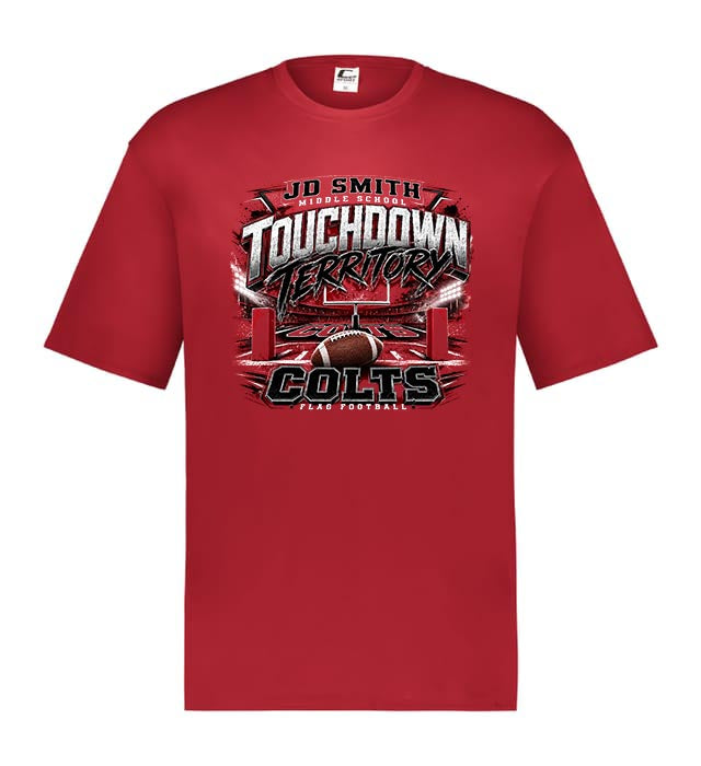 JD Smith Touchdown Territory Performance T-Shirt
