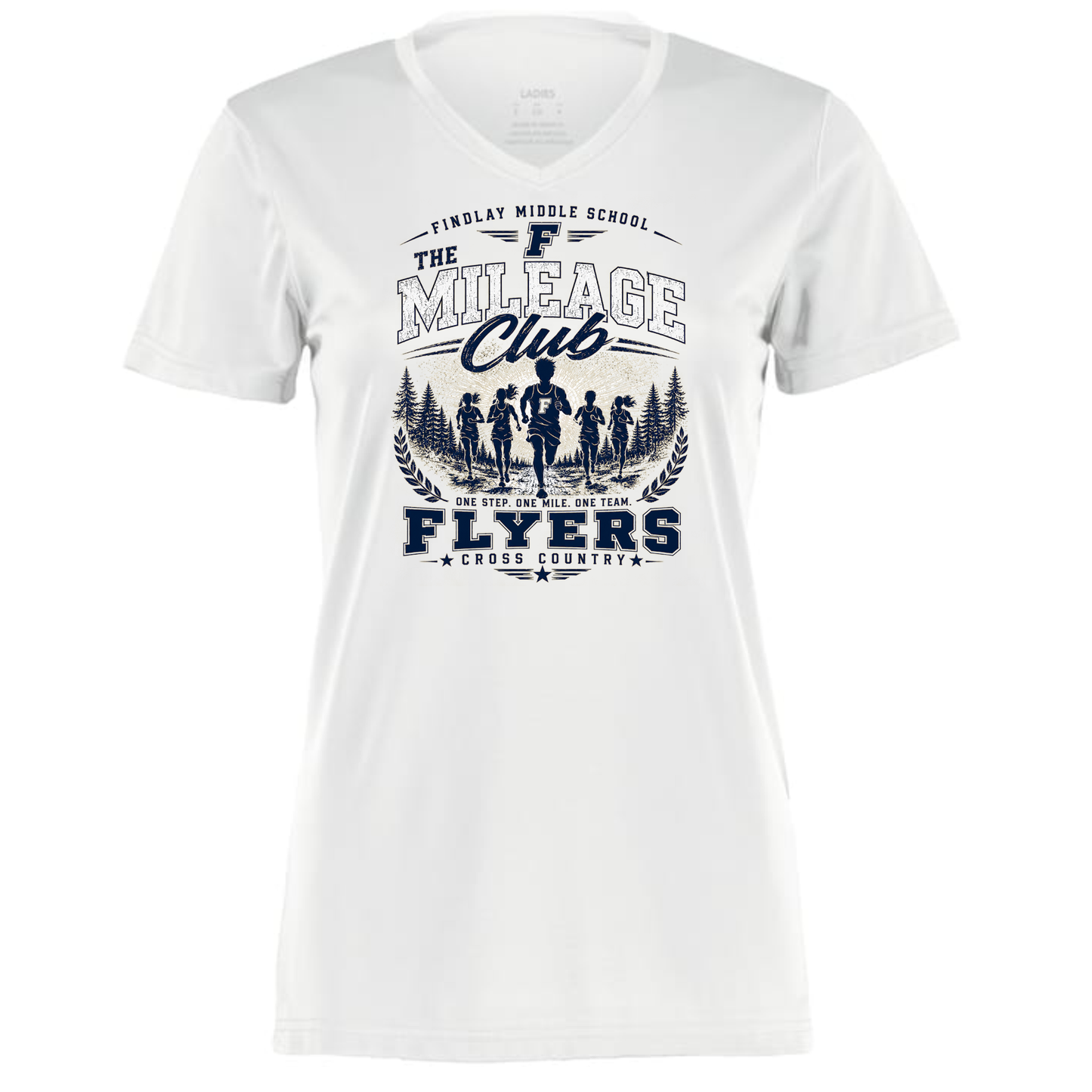 The Mileage Club Cross Country Performance Tee